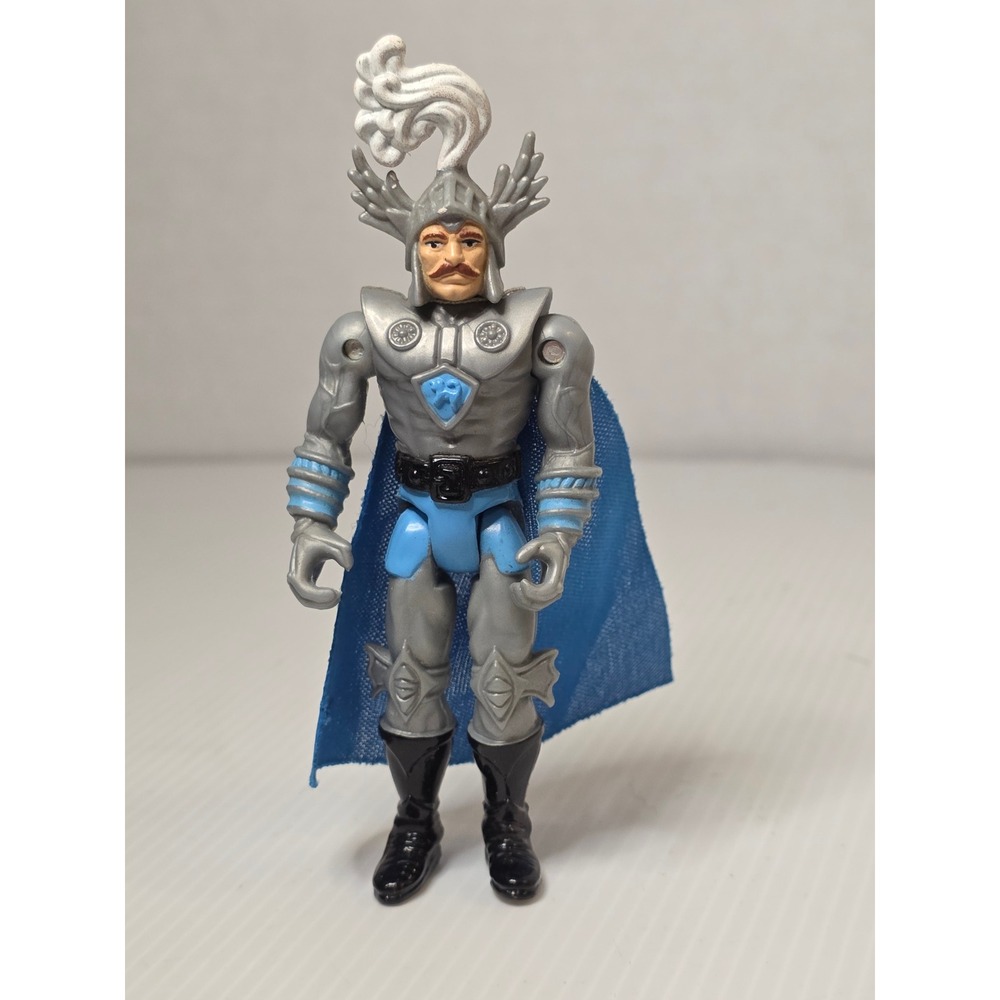 LJN Dungeons & Dragons Action Figure 4in Silver Blue Fair Strongheart 1983